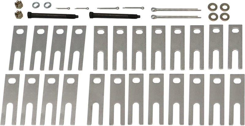 LAFORMO Stainless Steel Trailing Arm Shim Kit With Hardware Compatible With Chevy Corvette 1963-1982 (Never Rust.) - Image 1
